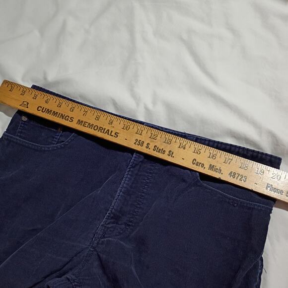Lands' End Men's 35x31 Traditional Fit Navy Blue Corduroy Pants Cotton/Poly Blnd - Picture 9 of 11